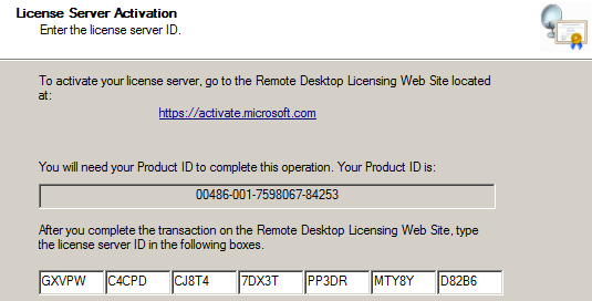 Активация Windows Server 2008 R2 Enterprise